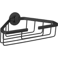 Differnz Doucherek | (Driehoek, 1 laags, Aluminium, Zwart)