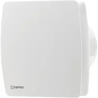 Sapho LEX badkamer ventilator met timer 15W Ø100mm wit