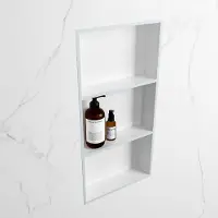 Mondiaz Easy nis 60x30x8cm 3 vakken clay/talc
