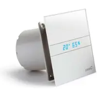 CATA E-150 GTH Axial badkamer ventilator met timer & vochtsensor 10W/19W Ø150mm wit