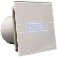 CATA E-100 GSTH badkamer ventilator met timer & vochtsensor 4W/8W Ø100mm zilver