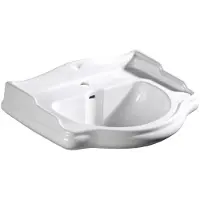 Aqualine Zero wastafel 97x51cm