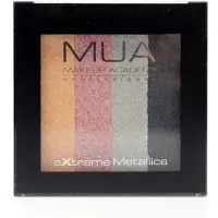MUA Xtrm Metal Palet 4 Oogschaduw Glammed Up