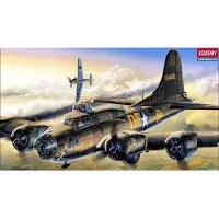 ACADEMY Modelbouwpakket Vliegtuigen - 12495 Boeing B-17 Flying Fortress -Memphis Belle- - Propeller Vliegtuig Plastic - 1:72 - Modelbouw