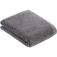 Vossen Douchelaken Vossen Vegan Life Dark Grey (67 x 140 cm)