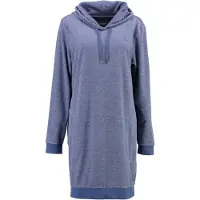Cawö Pyjamashirt 818 Uni Longsize Hoodie Women denim-S