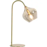 Light & Living Tafellamp E14 28x17x50,5 cm RAKEL antiek brons+smoke