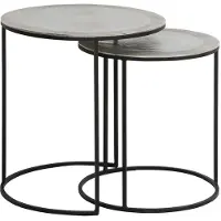 Light & Living bijzettafel talca Ø49x52cm - set van 2