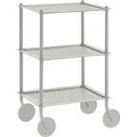 Muuto Flow 3-layer trolley 90 cm Grijs