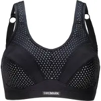 Swegmark level 4 sportbh Incredible zwart female | Maat: H 80