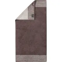 Cawö Handdoek Cawö Two-Tone Pepper (Set van 3)