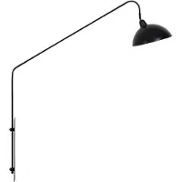 Light & Living Zwarte wandlamp Orion richtbaar