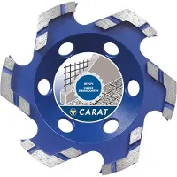 Carat Slijpkop Beton Ø125x22.23 mm Dustec, CUBG Star Master