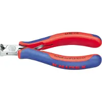 Knipex 64 02 115 Elektronica en fijnmechanica Voorsnijder Met facet 115 mm