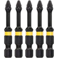 DeWalt Schroefbits - Extreme Impact Torsion - Pz1 Impact - 57mm - 5 Stuks