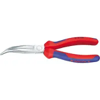 Knipex Telefoontang 200 mm gebogen kop verchroomd