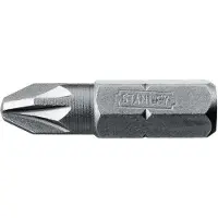 Stanley handgereedschap 1/4" Bits Pozidriv Nr1 | 25 stuks - 1-68-945
