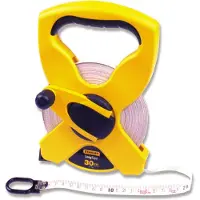 Stanley Landmeter Fiberglas 30m - 12.7mm open kast - 2-34-792