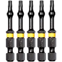 DeWalt Schroefbits - Extreme Impact Torsion - Torx T15 Impact - 57mm - 5 Stuks