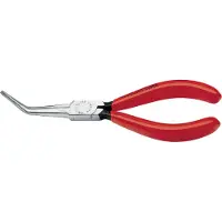 Knipex Naaldtang gebogen met kunststof grepen 160mm