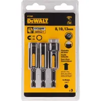 DeWalt Accessoires IMPACT magnetisch zeskantdop (reinigbaar) 8, 10, 13mm - DT7460-QZ