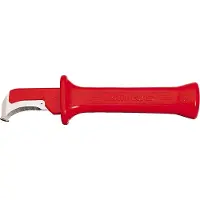 Knipex 98 55 Kabelmes VDE - 180mm - Incl. Glijschoen