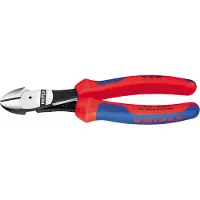 Knipex 74 12 180 Kracht-Zijsnijtang met veer 180mm