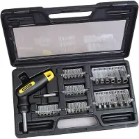 Stanley handgereedschap 22 Delige Pistoolgreep Ratel-Bit-Set - 0-63-022