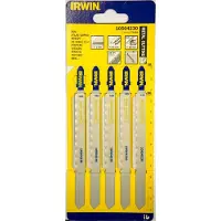 Irwin Tools IRWIN Set van 5 decoupeerzaagbladen voor metaal - T318A - 24 TPI - 132 mm