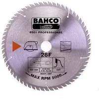 Bahco 24 Tanden Fijn Getande Carbide Getipte Cirkelzaagblad Voor Houtmaterialen 140 Mm