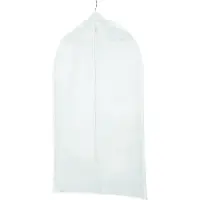 Compactor kledinghoes 'milky' transparant medium - Wit