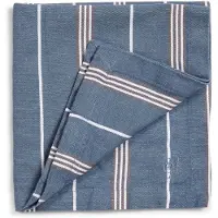 Marc O'Polo Servet Jona Smoke Blue-45 x 45 cm