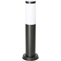 Groenovatie Tuinlamp Rond - Modern Design - E27 Fitting - Waterdicht IP44 - Zwart