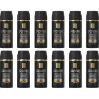 Axe Gold Deodorant / Bodyspray - 12x 150 ml - Voordeelverpakking