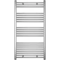 Guido Gusto Designradiator Sofia 115x60cm chroom 536W zij aansluiting