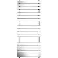 Guido Gusto Designradiator Ella 150x60cm chroom 878W zij aansluiting