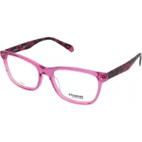 Polaroid Bril - - PLD D338 - Roze acetaat - Maat 54/17/140 - Dames
