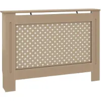 vidaXL Radiatorombouw 112x19x81,5 cm MDF