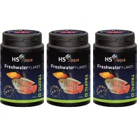 HS Aqua Freshwater Flakes Tropisch Vlokvoer 400 ml 3 stuks (Voordeelset)