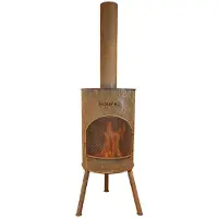 Bonfeu 5002R Tuinhaard BonTon 50 - Roest - 172cm - 50cm