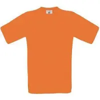 Bc B&C Exact 150 Kids T-shirt Orange Maat 1/2 (onbedrukt - 5 stuks)