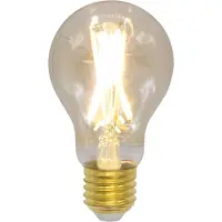 LumenXL E27 dim-to-warm LED lamp, Ø60mm, 6,5W, 1800-3000K