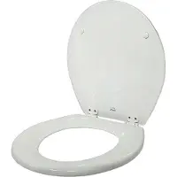 Jabsco Regular Set Toilet Seat Zilver 401 x 365 mm