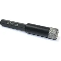 Ivana Diamanttegelboor Zwart 6-Kant 14.0mm