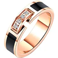 Cilla Jewels dames ring Rosegoud Verguld Zirconia-19mm