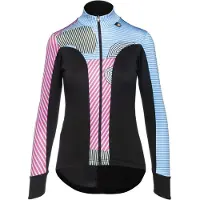 Bioracer - Women's Vesper Tempest Light Jacket Subli - Fietsshirt S, zwart/grijs