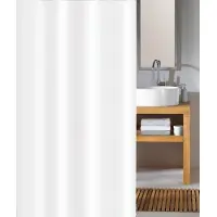 Kleine wolke Phönix douchegordijn b240xh180 cm, wit