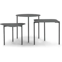 Spinder Do-re-mi bijzettafel staal