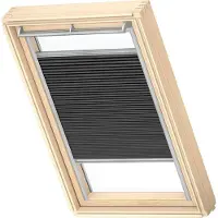 Velux verduisterend plisségordijn FHC SK06 1047S zwart