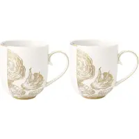 Pip studio Mok Royal White Large 325 ml (Set van 2)